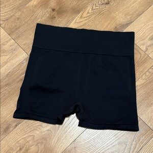 PINK Victoria's Secret Black Bike Shorts